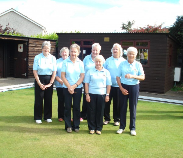 Ballaugh (L-R) Jane Teare, Voirrey Oates, Ann Gale, Peggy Griffin, Brenda Bowyer, Ellie Faragher, Mary Simmonds