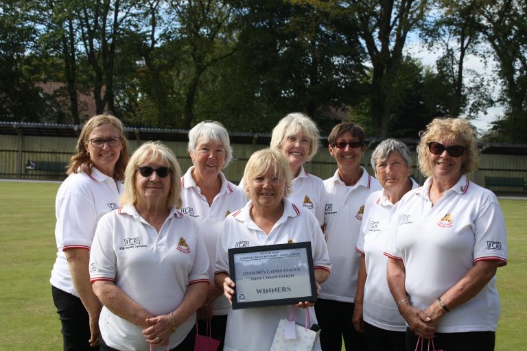 Castletown A Crowned Ladies Over 60s Champions Isle of Man County Crown Green Bowling